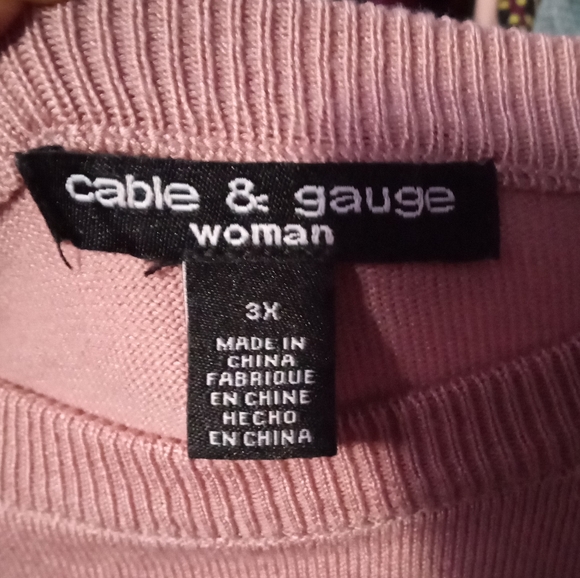 Cable And Gauge Sweater - Picture 3 of 5